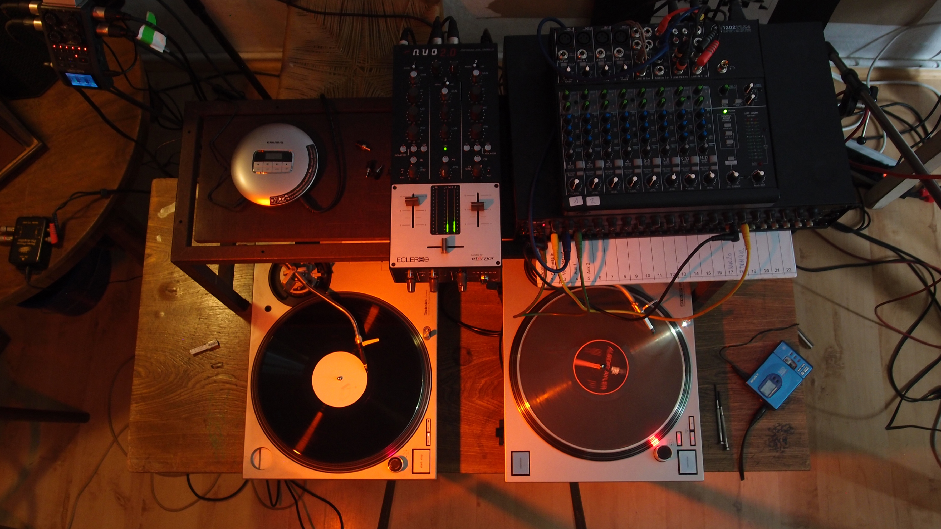 rauschpartikel DJ Set-Up